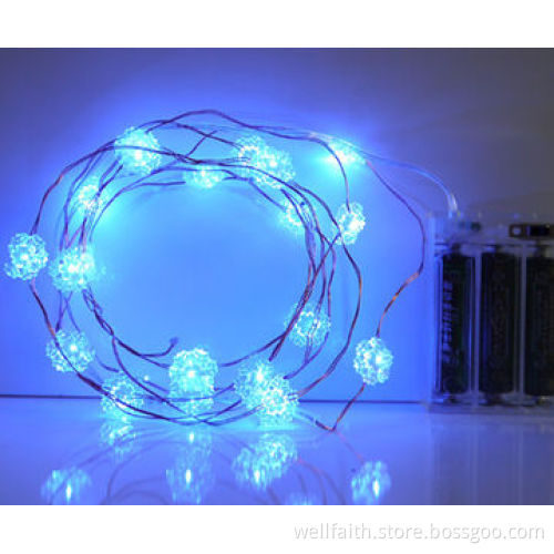 LED Battery Operated String Lights for Wedding, Christmas, Halloween, New Year, 3, 4.5V Voltage